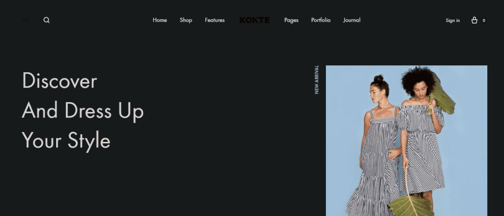 Konte- eCommerce theme for WordPress