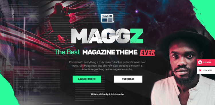 Maggz- Best magazine WordPress themes, ThemeGem