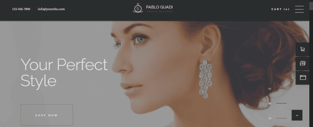 Pablo Guadi- best jewelry WordPress themes