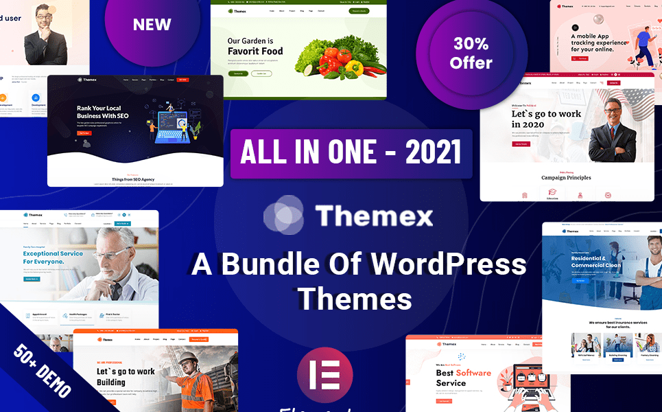 Themex - Multipurpose Responsive WordPress Themes