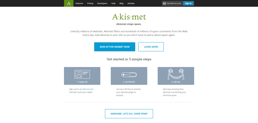 Akismet. WordPress plugins, Themegem